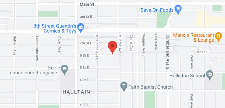 map of 1131A 6th ST E
